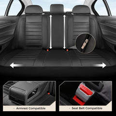 Coverado waterproof leather close-up highlights durable texture that resists spills.