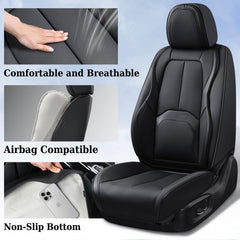 Coverado waterproof protection keeps interiors clean from spills and pet hair.