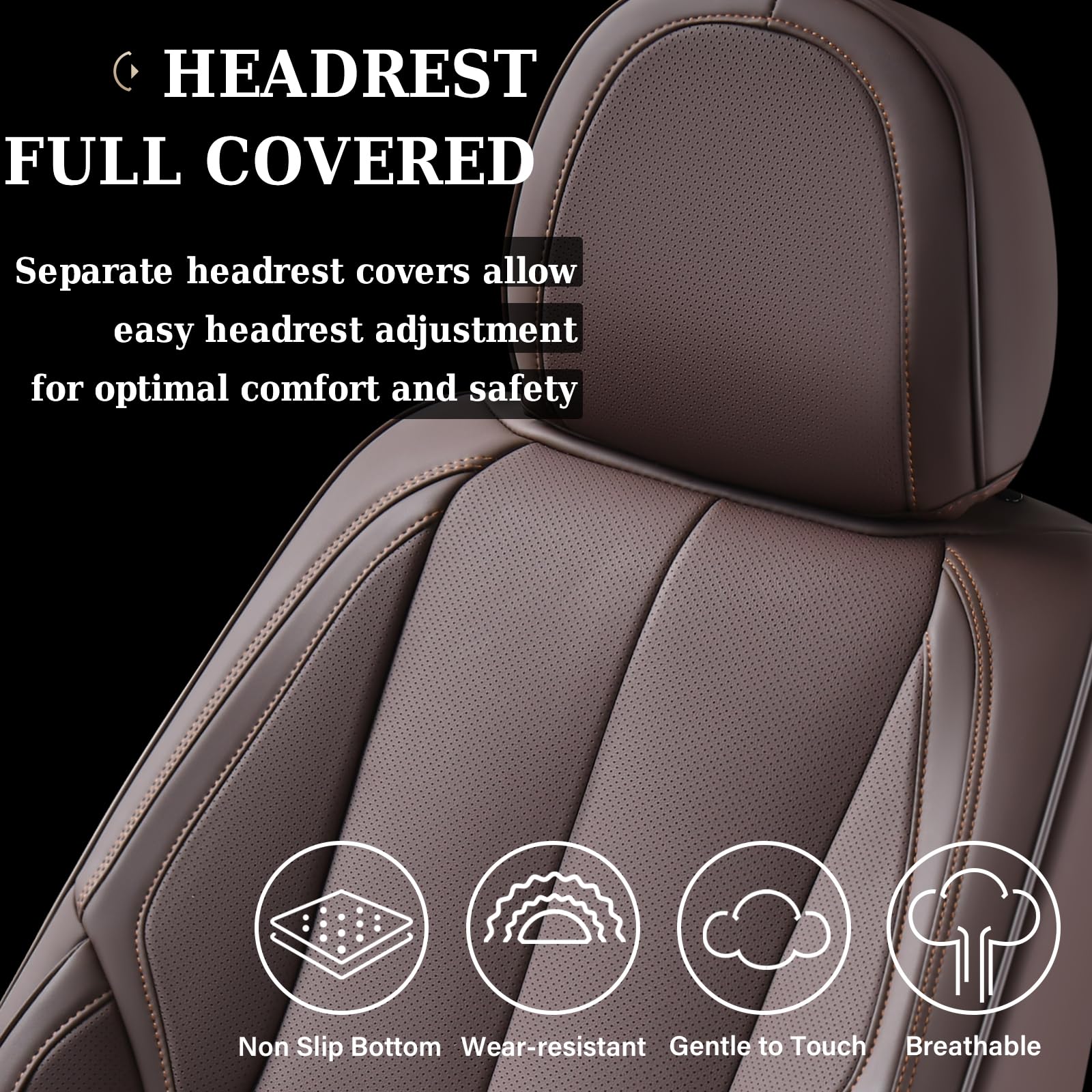 Coverado waterproof seat covers simplify cleaning and mess management.