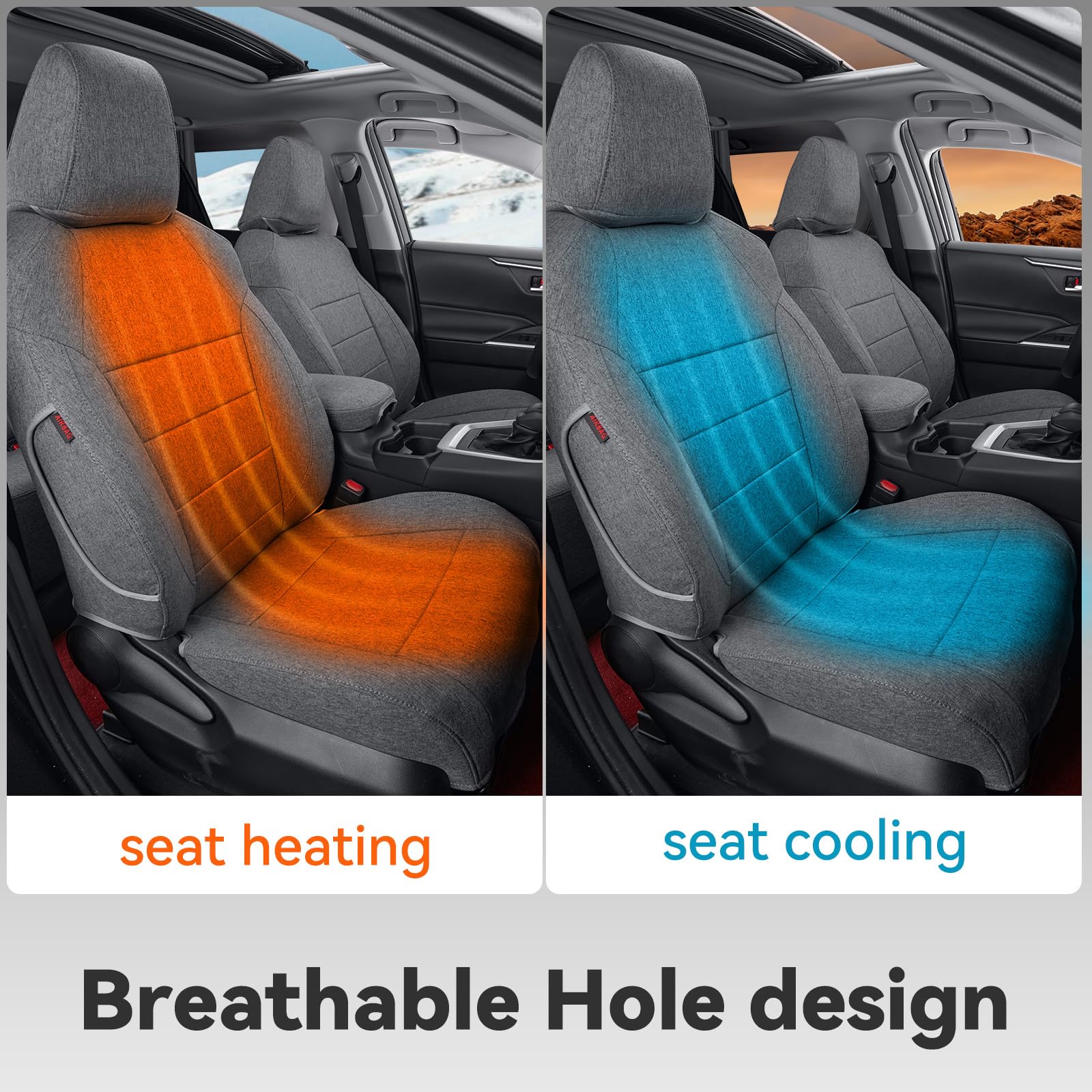 Coverdream 24-month warranty and responsive support for Rav4 seat covers.