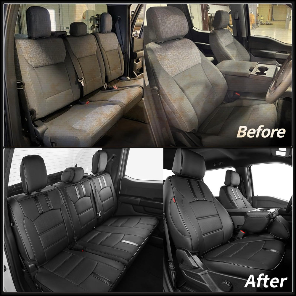 Coverdream F150 full set leather seat covers for luxury protection.