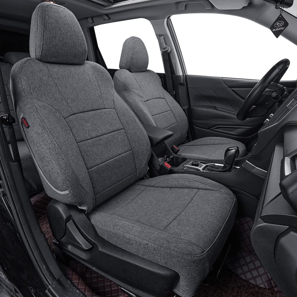 Coverdream Forester full-set seat covers front view protects original upholstery from daily wear