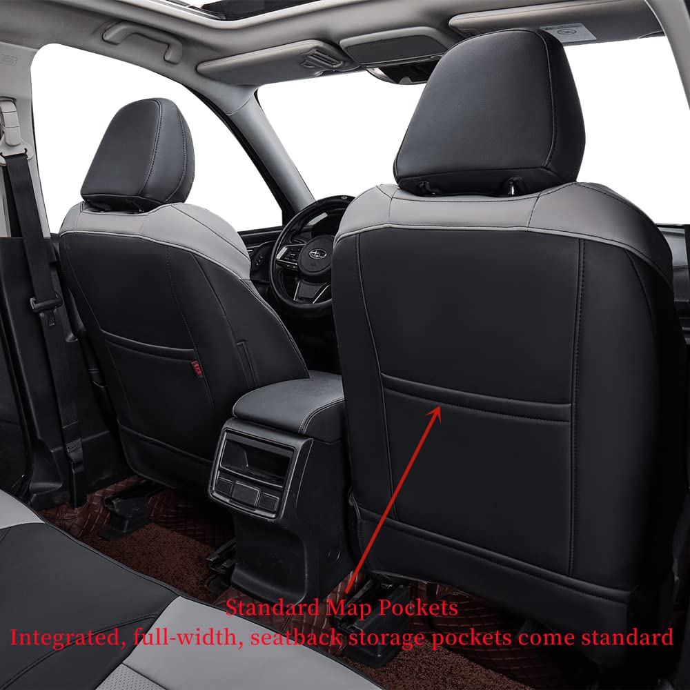 Coverdream Rear seat cover fit showing a seamless wrap for the Forester