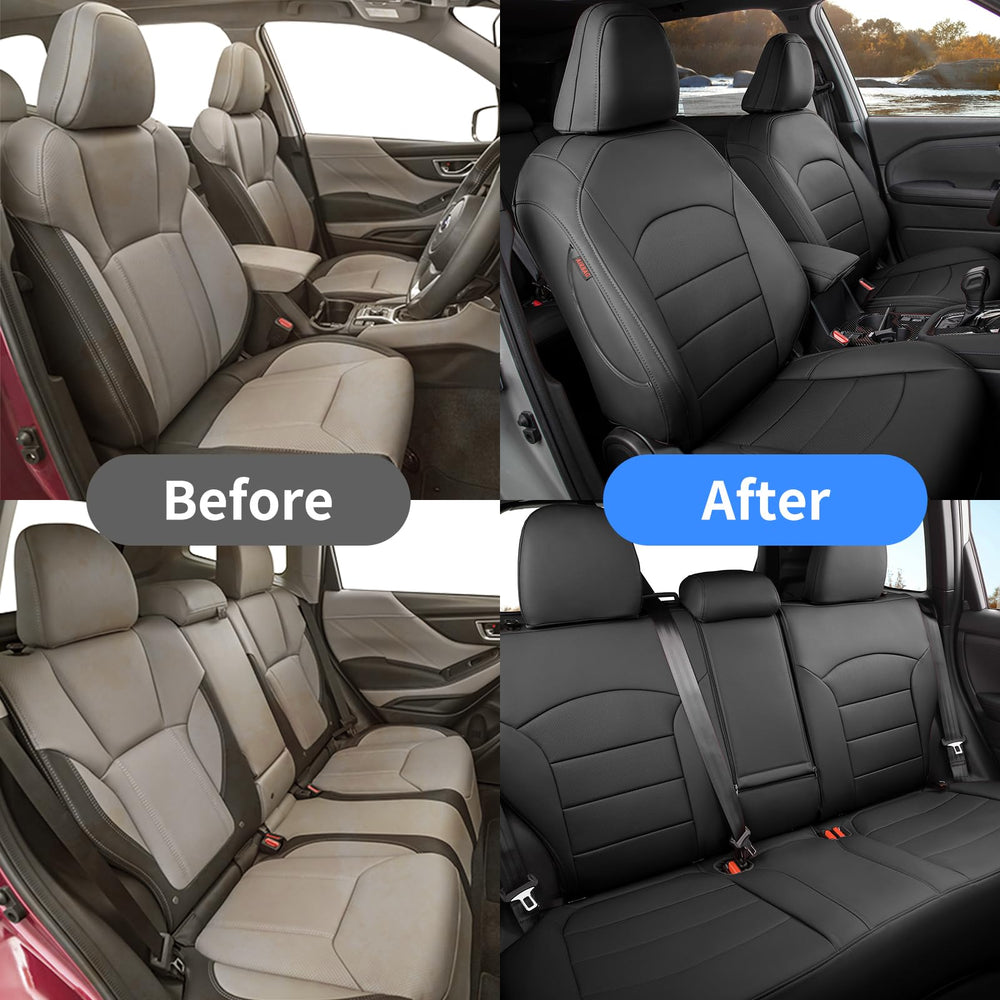Airbag-friendly Coverdream Forester seat covers preserve safety features.