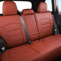 Coverdream Forester full-set rear view seat covers protect rear seats from wear.
