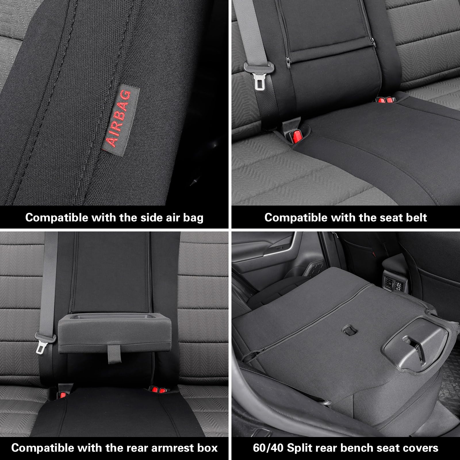 coverdream Rav4 Hybrid easy-clean finish simplifies spills and dirt removal