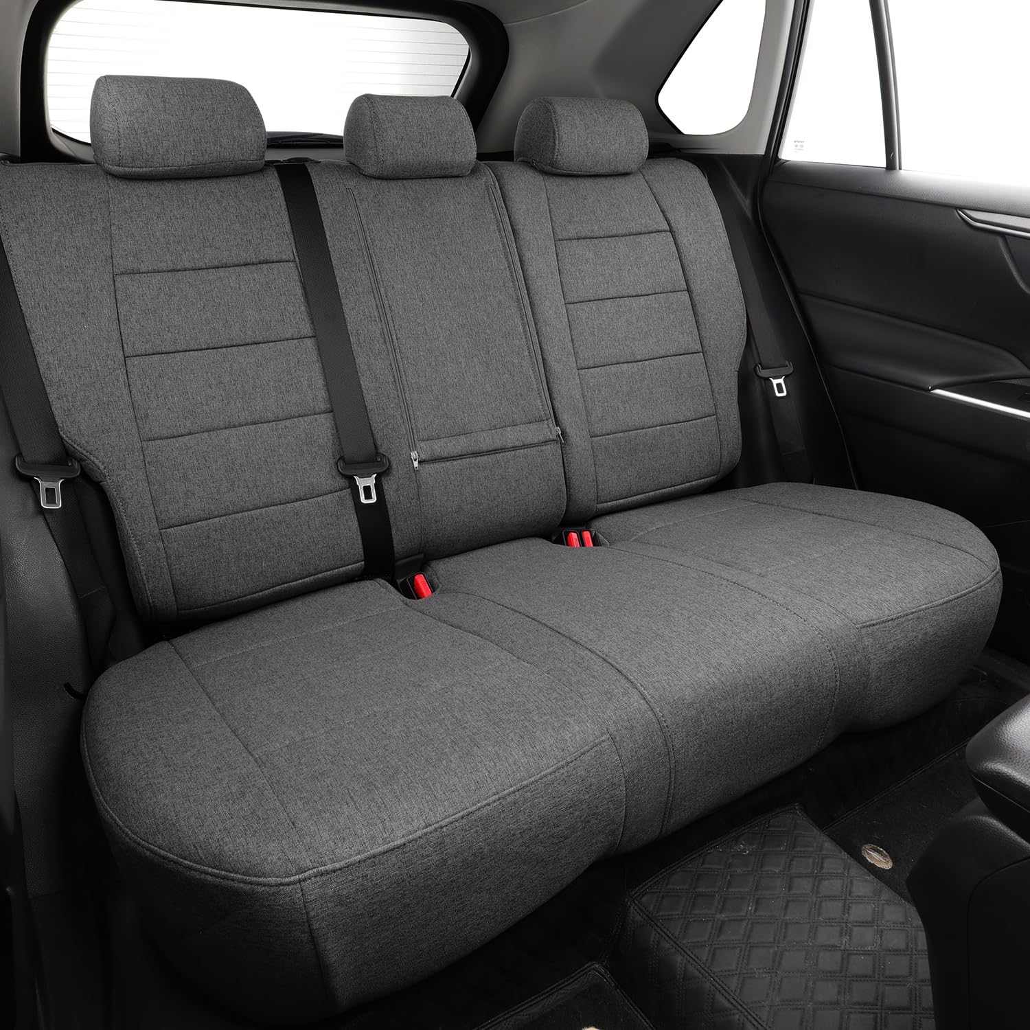 Coverdream Rav4 Hybrid factory-style zippers support easy access and adjustments.
