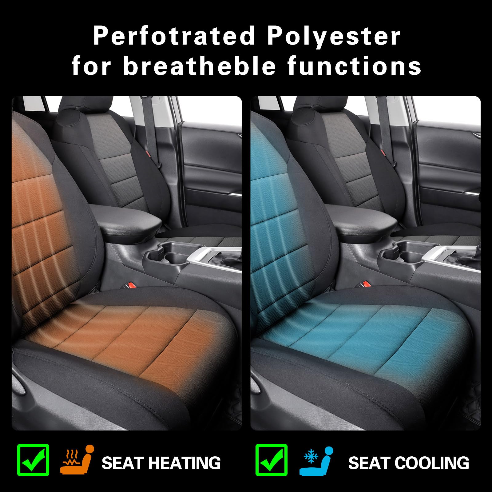 coverdream Rav4 Hybrid full set showcases complete protection for all seats