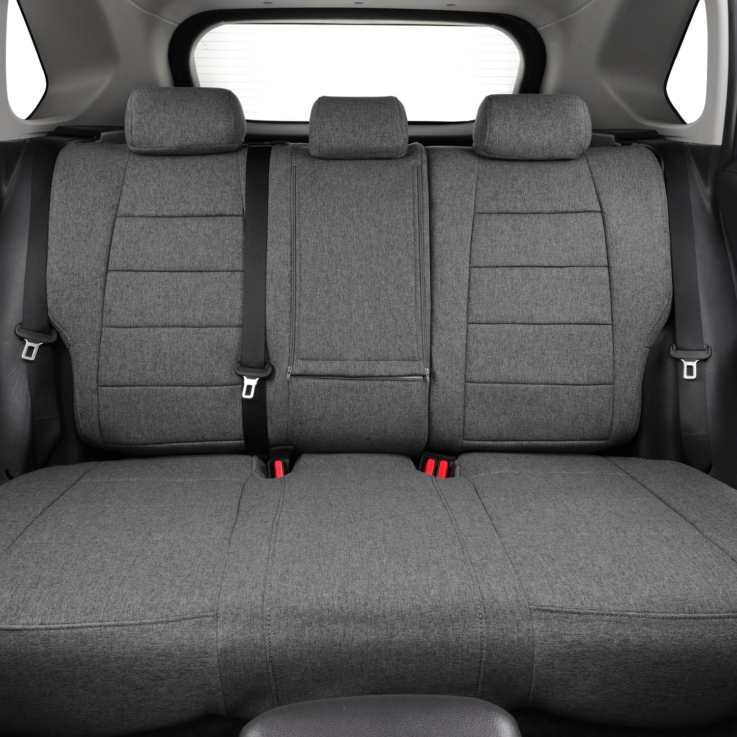 coverdream RAV4 PHEV front seat cover gray designed for a snug fit