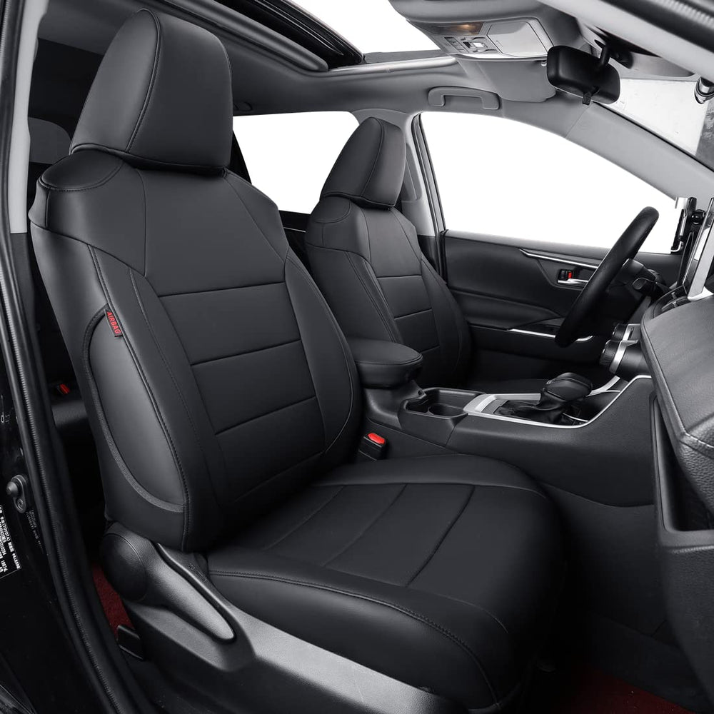 Coverdream Rav4 PHEV front seat covers protect against spills while maintaining OEM style.
