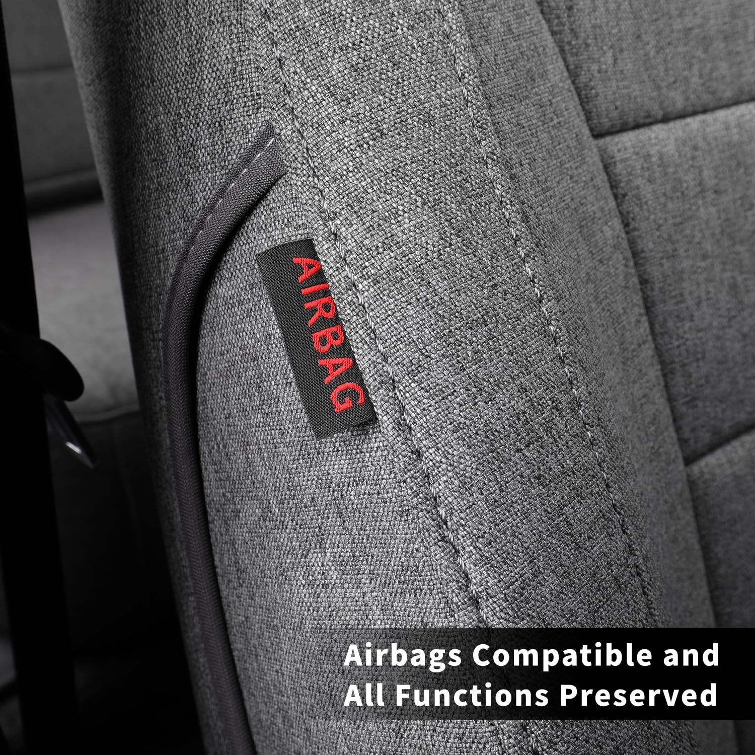 coverdream RAV4 PHEV rear seat covers gray safeguard upholstery from spills