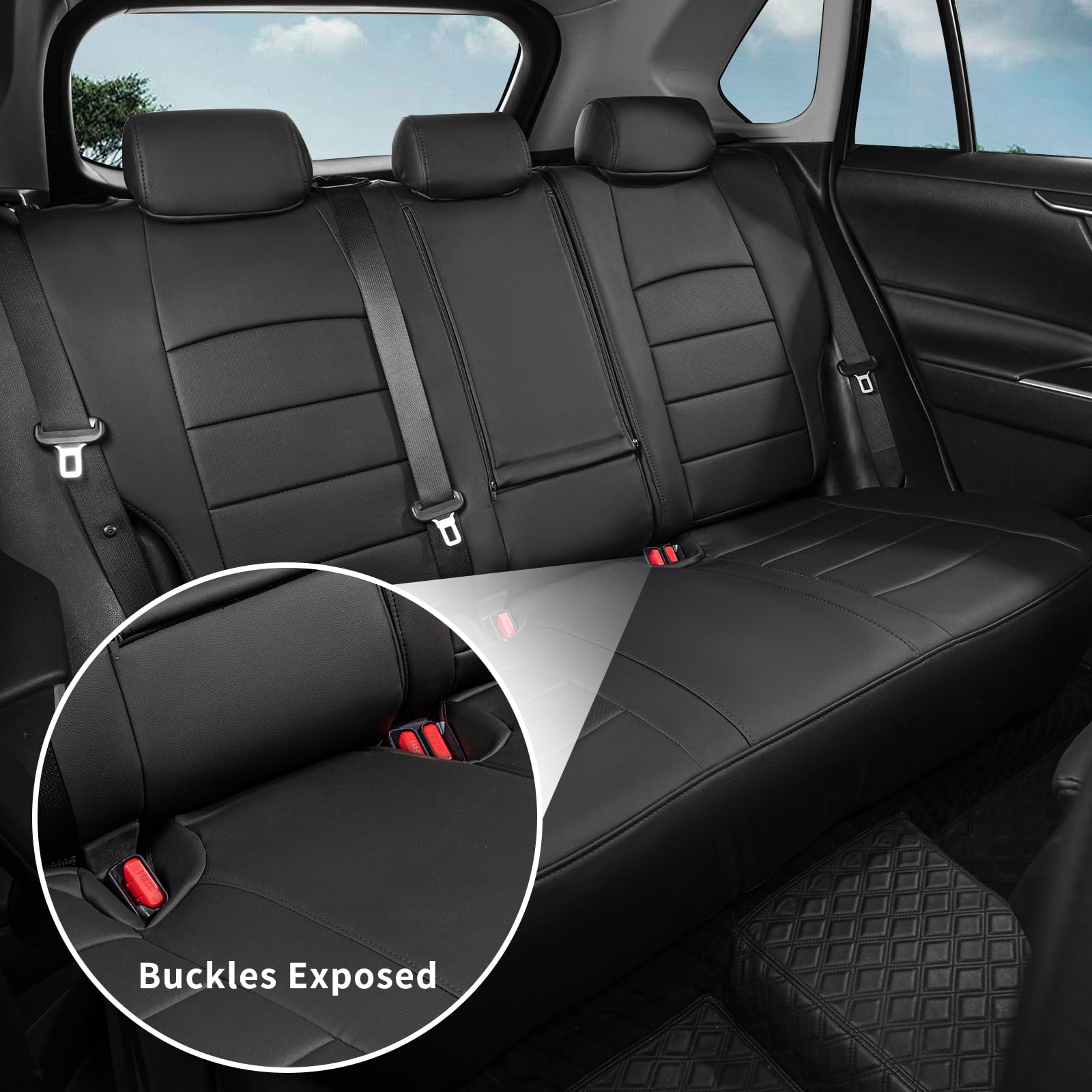 coverdream RAV4 perforation-area improves airflow for comfortable journeys