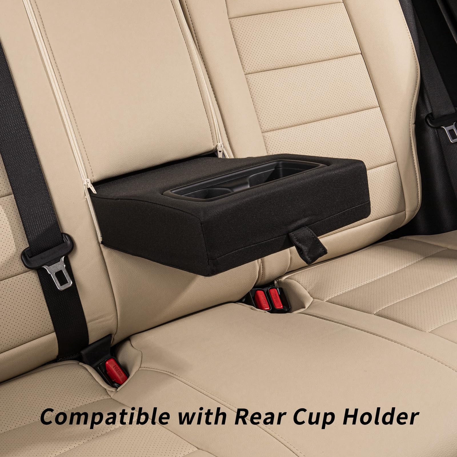 airbag-compatible design maintains safety feature functionality in Rav4 seat covers