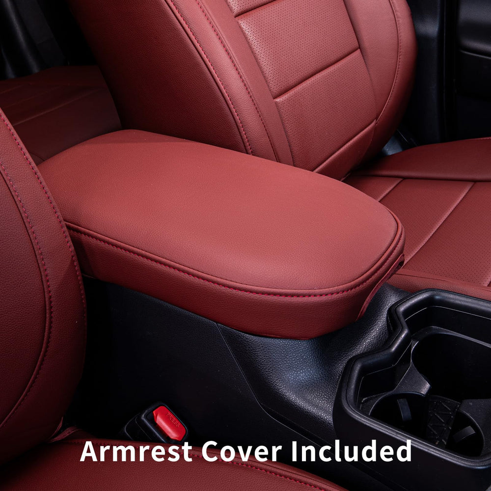 Coverdream Rav4 seat covers preserve airbags and controls accessibility