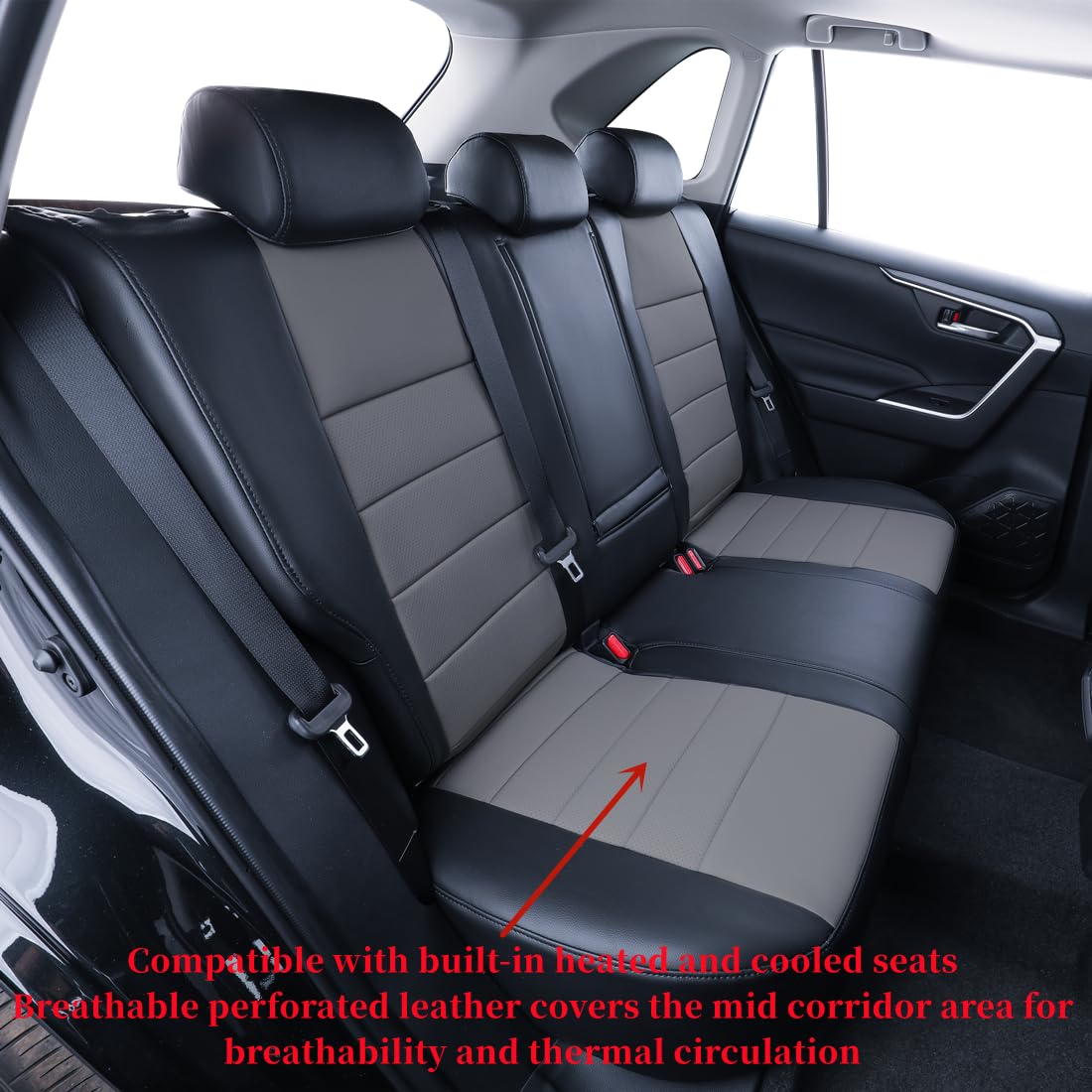 Coverdream RAV4 airbag-safe stitching preserves safety features.