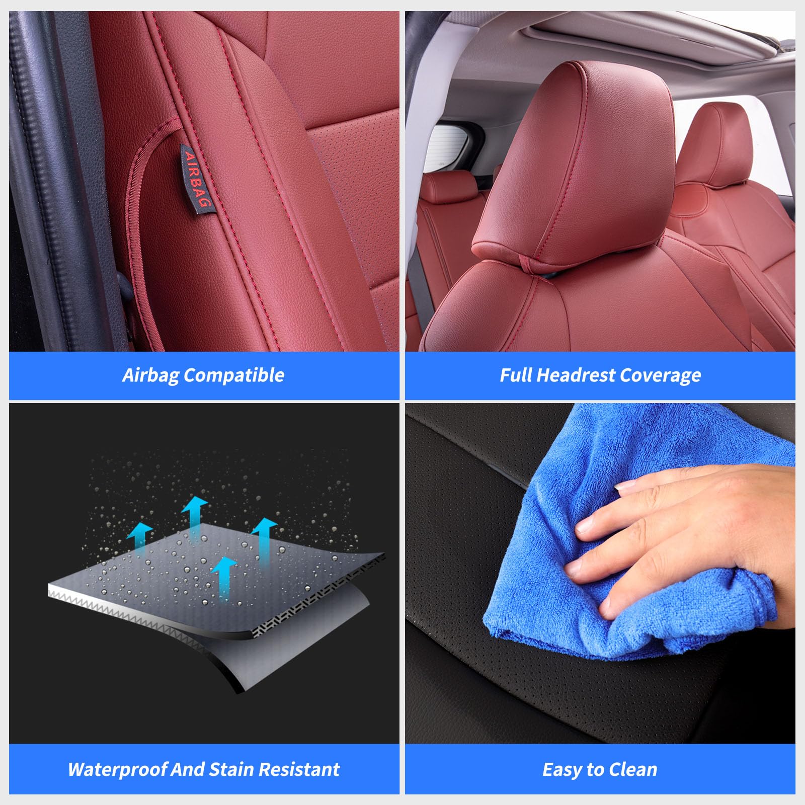 Coverdream Rav4 easy-clean upholstery solution with damp-wipe maintenance