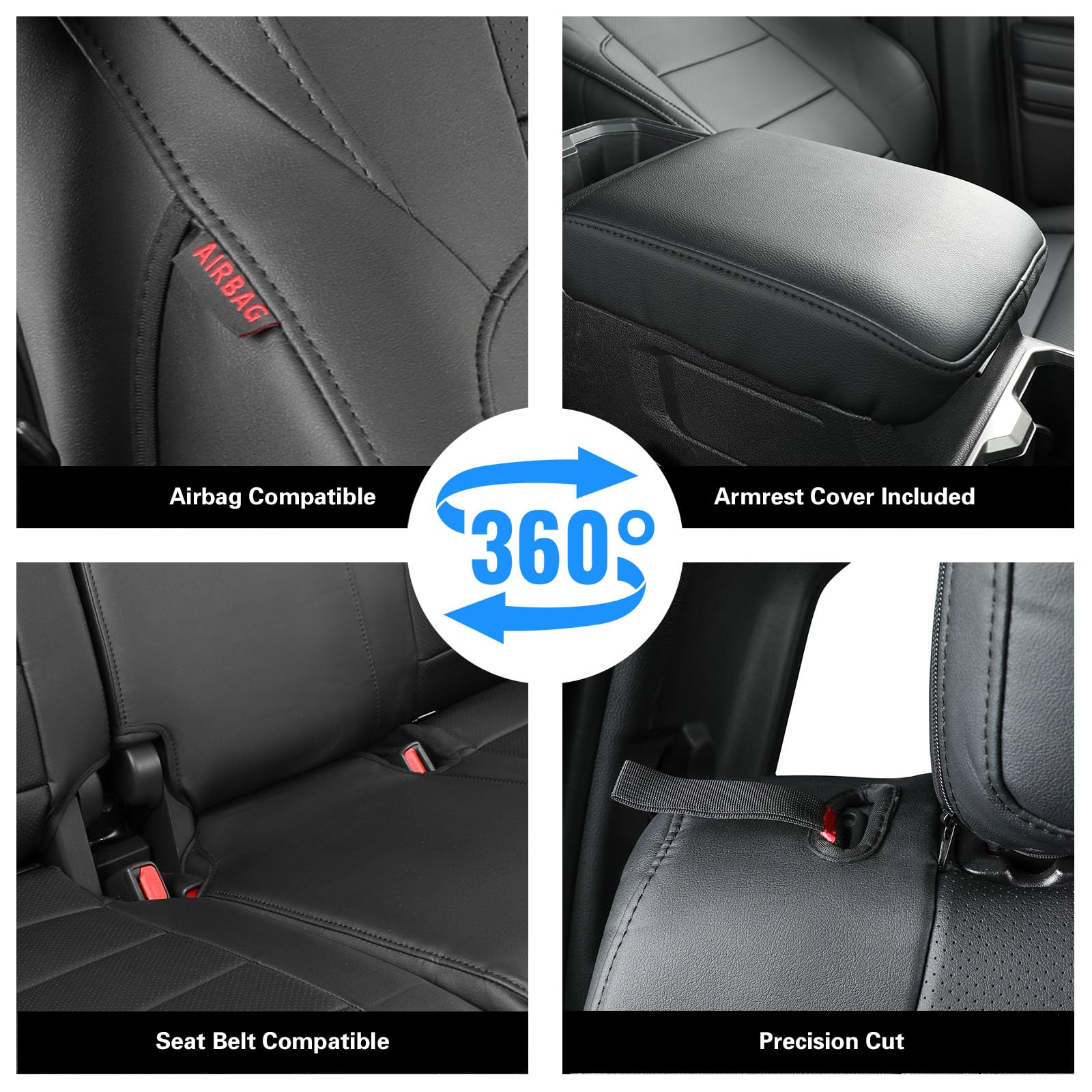 Coverdream Tacoma seat covers seat pocket back provides extra storage option