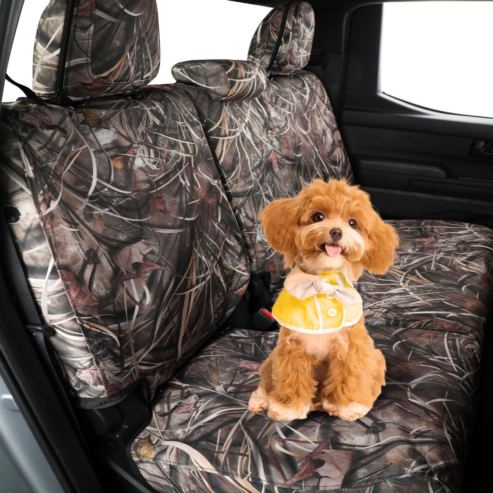 Coverexpert Tacoma Reed Camouflage seat cover waterproof protection against spills