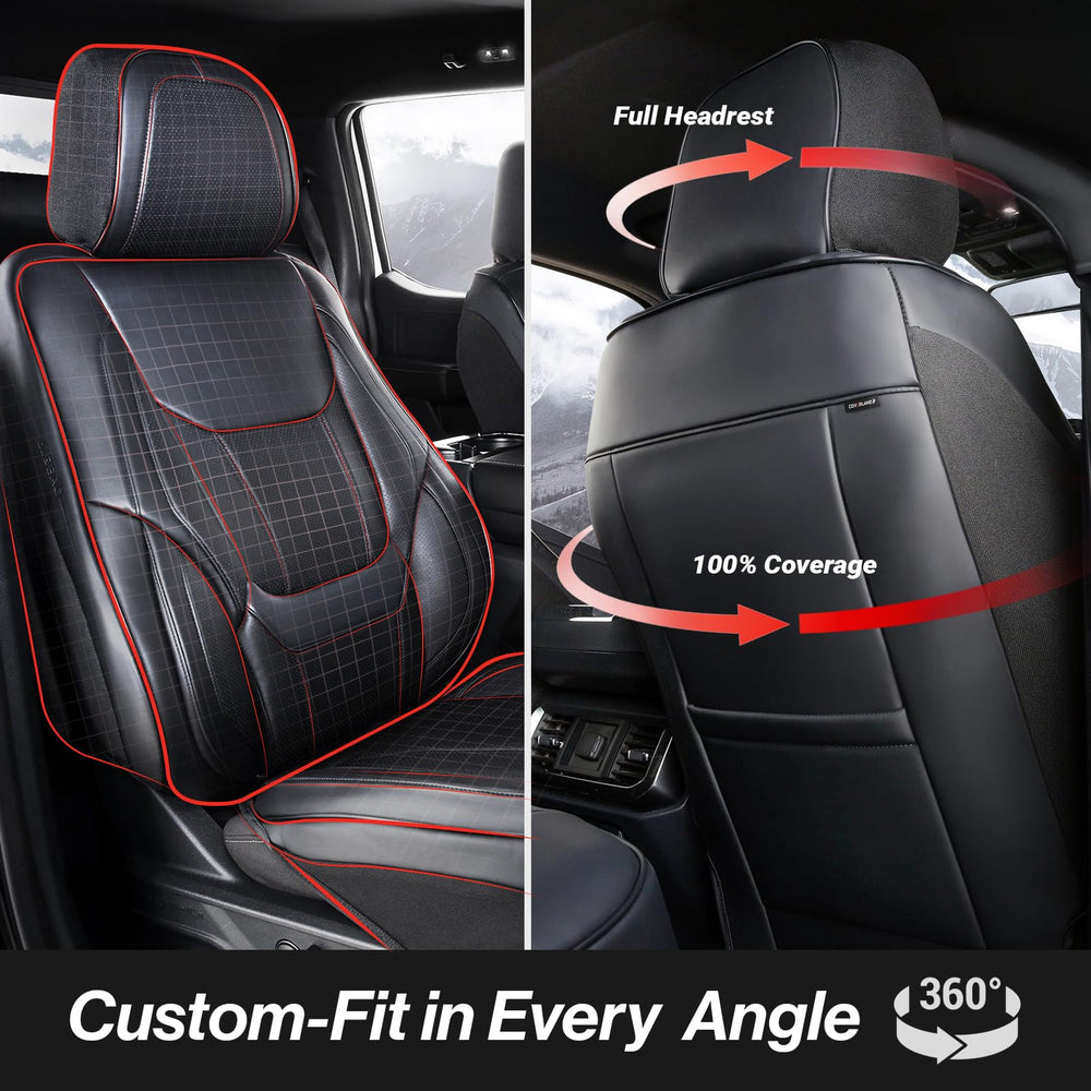 Coverland breathable scratch-resistant cover keeps seats cool and protected.