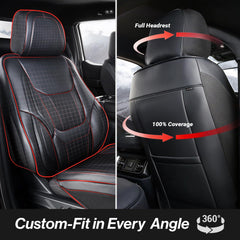 Coverland breathable scratch-resistant cover keeps seats cool and protected.
