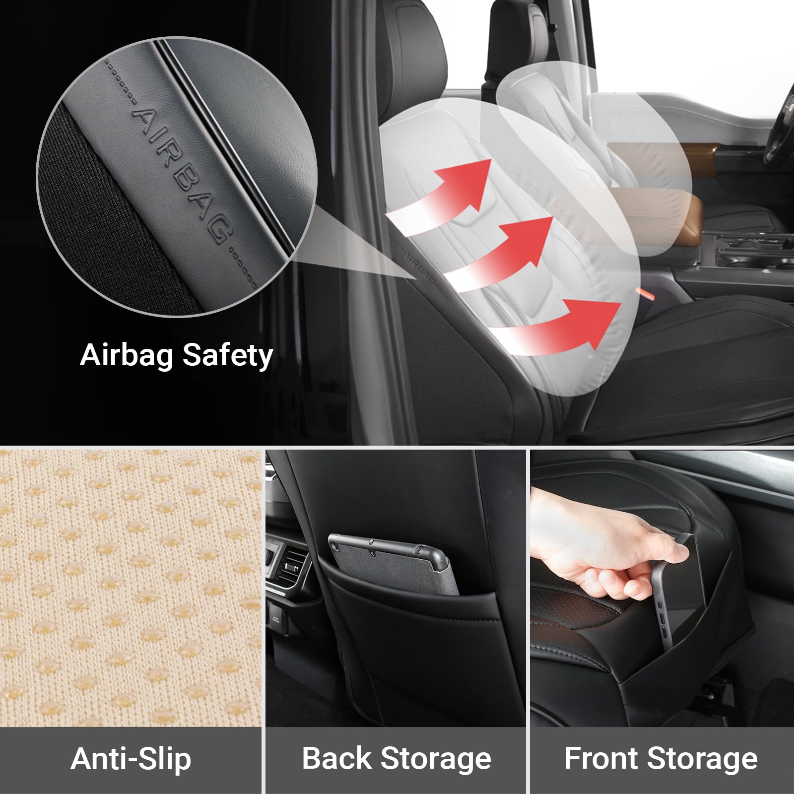 Coverland Silverado front seat cover easy installation demonstration
