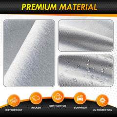 Coverra Toyota Camry car cover folded with storage bag.