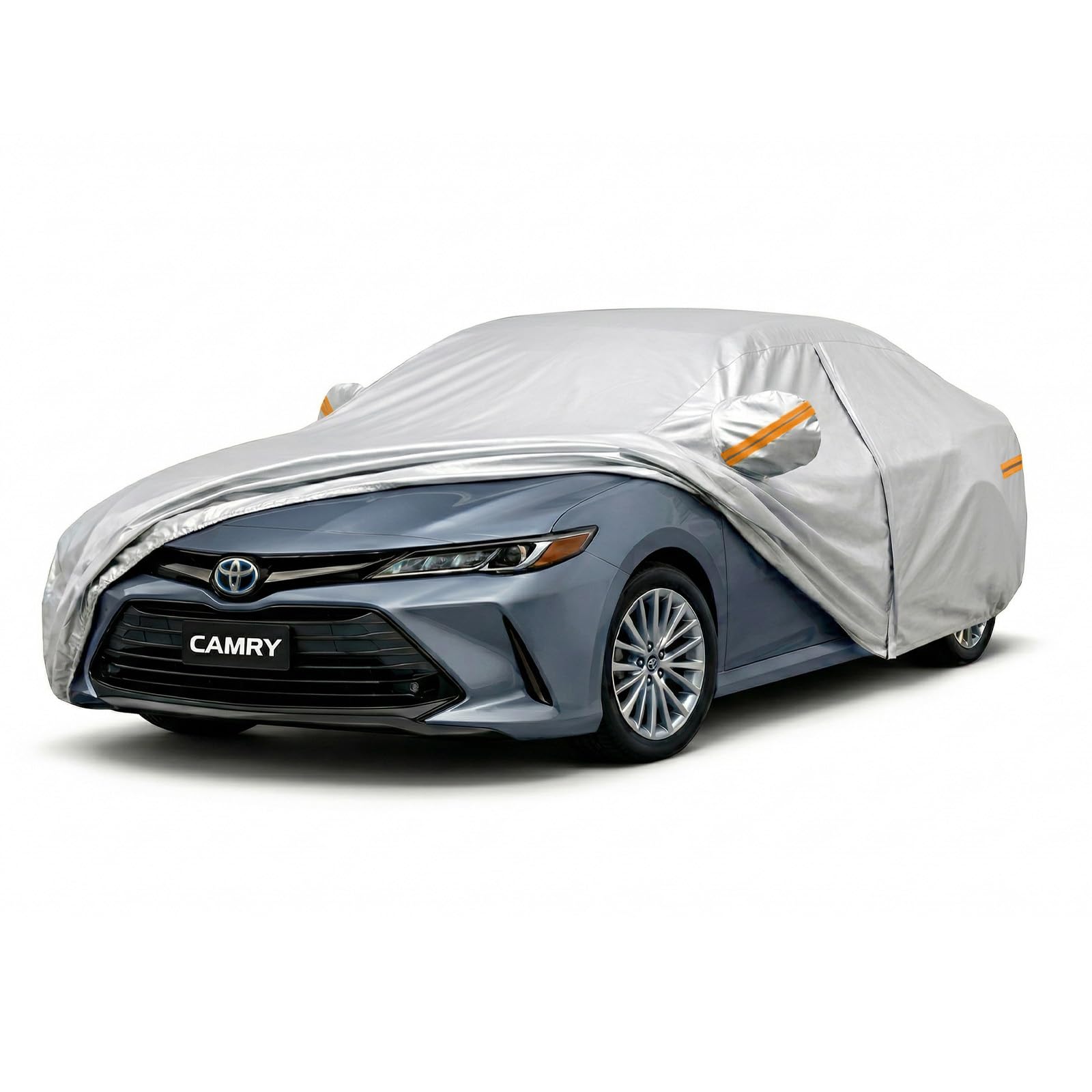 Coverra Toyota Camry car cover front view for all-weather protection.