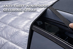 Coverra applies bright orange strips to improve vehicle visibility at night.