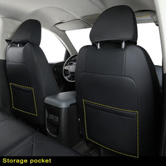 Covertopia GMC Canyon front seat cover with full headrest coverage for total protection.