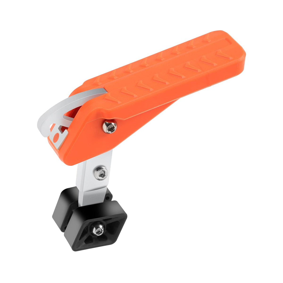 COWVIE foldable car door step pedal deployed for rooftop access