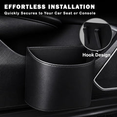 COZILO secure hook attached to car door panel for stability.
