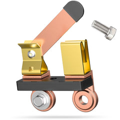 COZYEHOO side post knife switch front view for quick power isolation in vehicles.