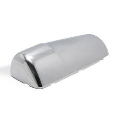 Close-up of CPOWACE chrome mirror cover detail for Kenworth T680/T880.