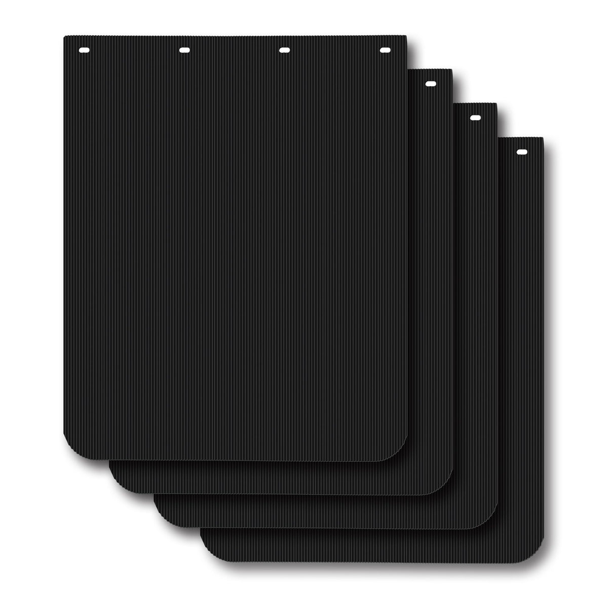 CPOWACE semi-truck mud flaps 24x30 reduce spray and debris for safer highway rides
