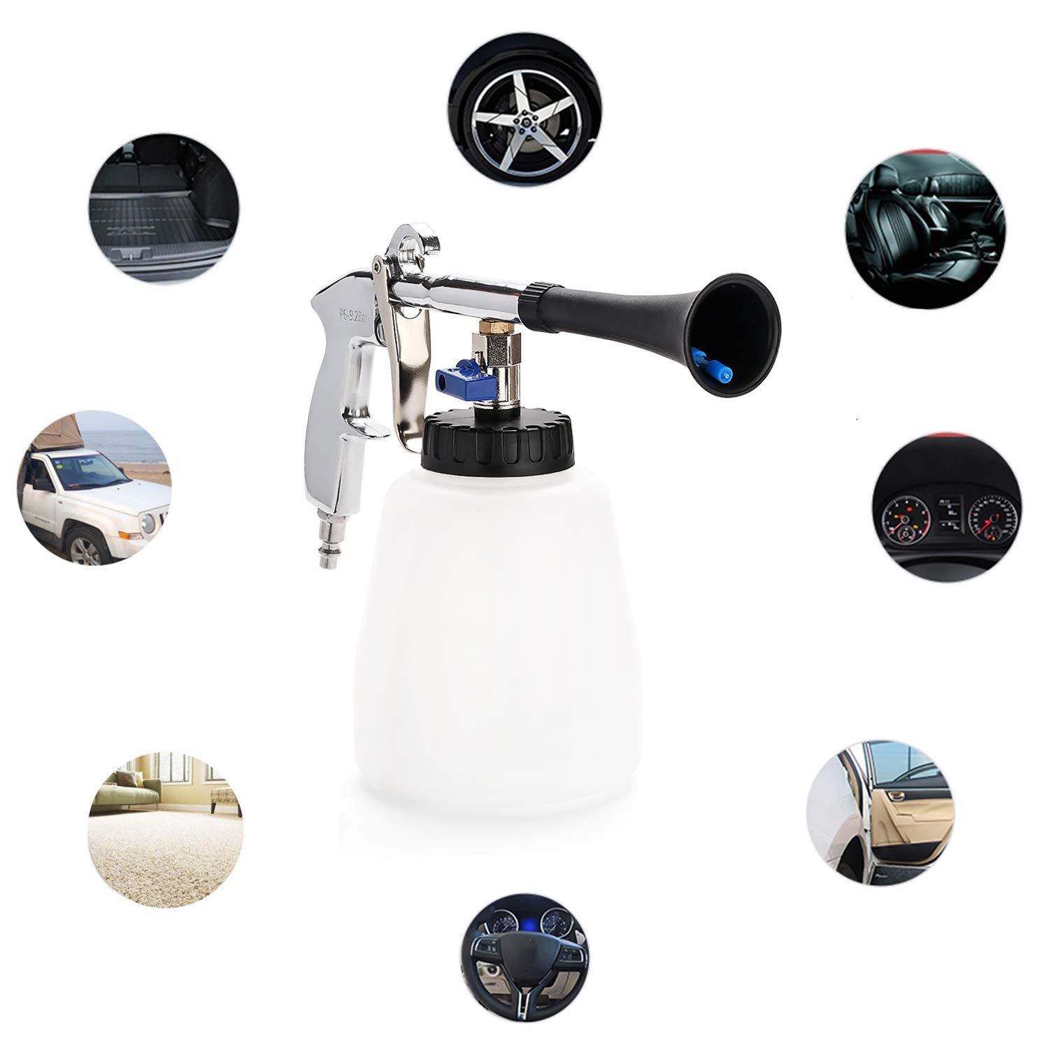 CPROSP Tornado car wash mitt protects surfaces while cleaning.