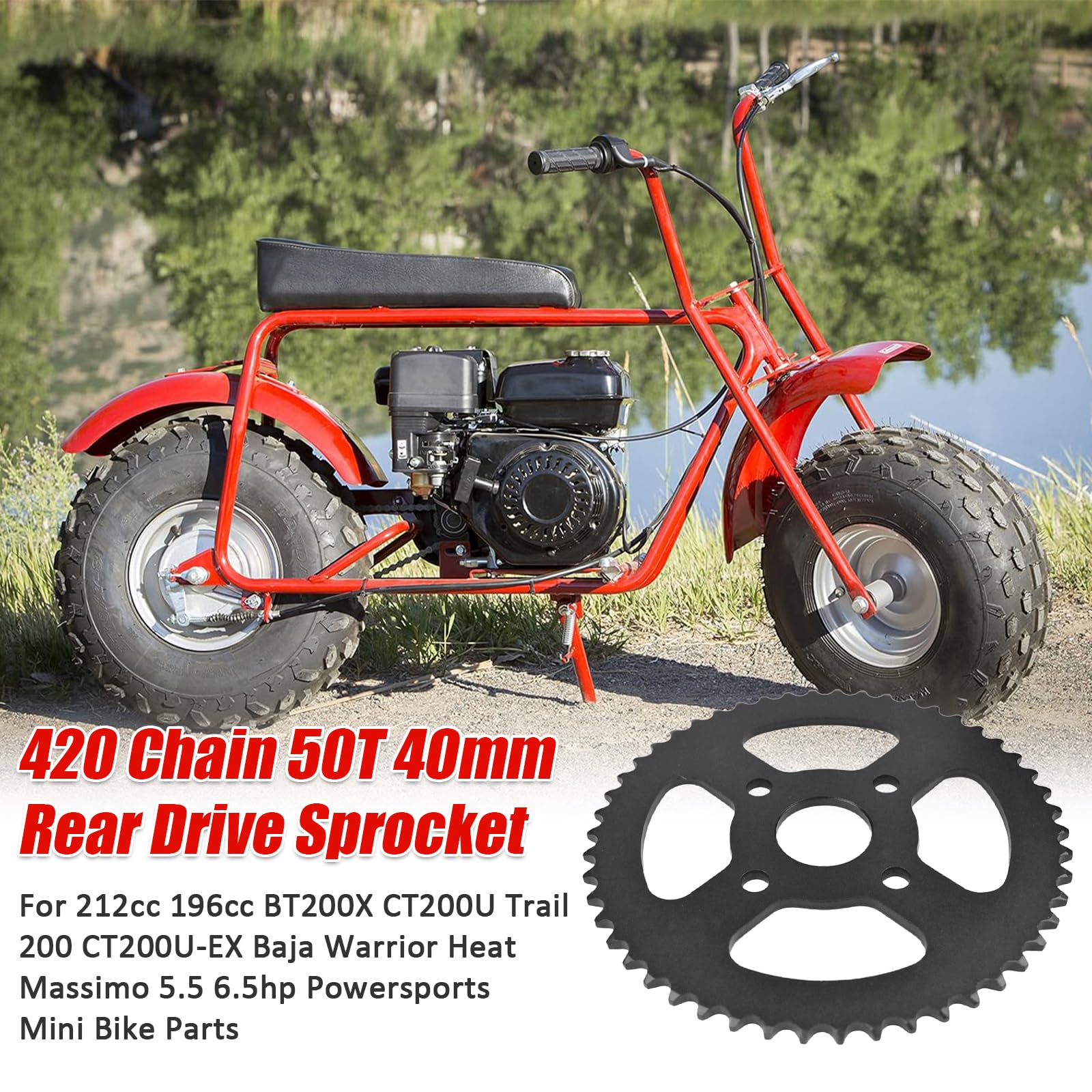 CPVNQMDG CT200U/BT200X fitment reference for compatible bikes.