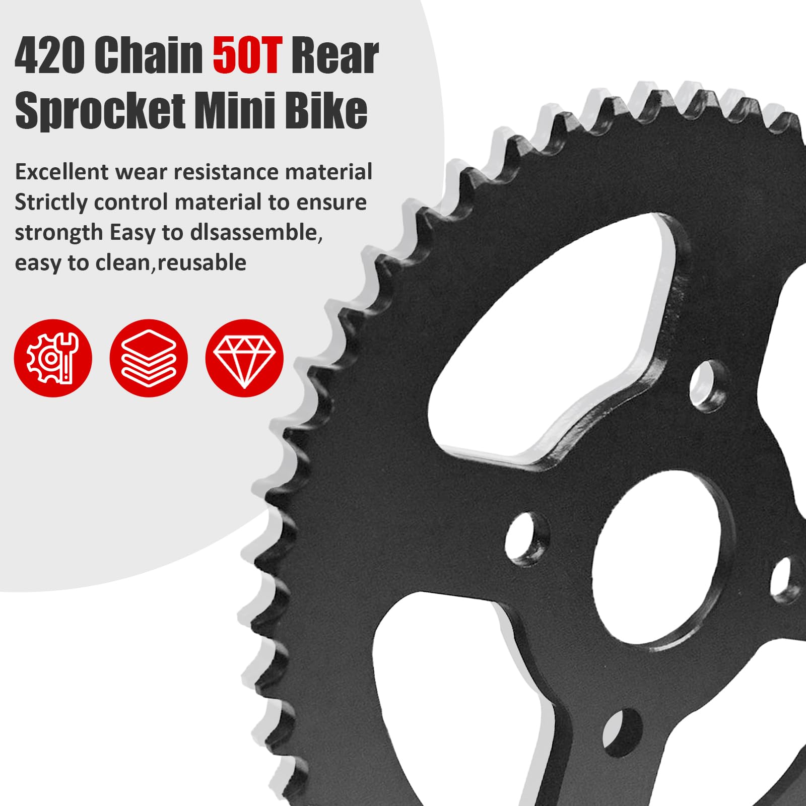 CPVNQMDG rust-resistant screws ensure secure, corrosion-free performance.