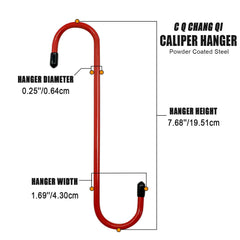 C Q CHANG QI brake caliper hanger hook with 100-pound capacity for brake work.