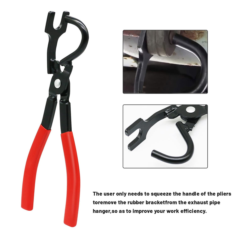 Tool beside various rubber hangers shows versatility.