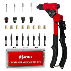 CRAFTNIO 2-in-1 rivet tool overview for versatile metalworking