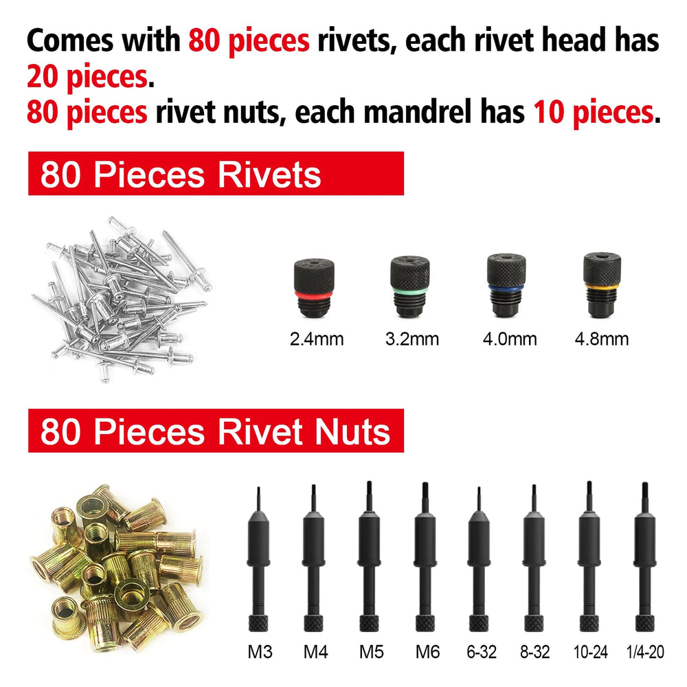 CRAFTNIO interchangeable mandrels for multiple thread sizes