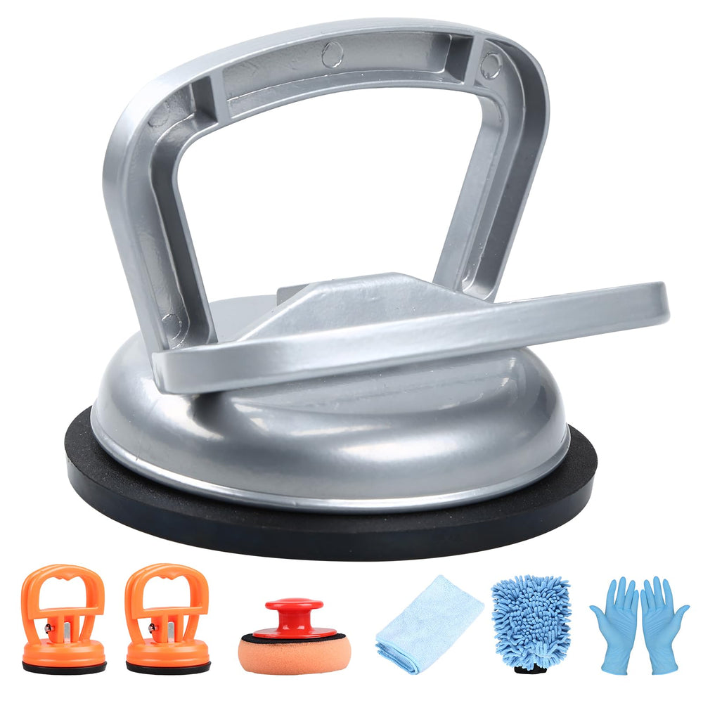 CRAFTZONE dent puller large aluminum body removes stubborn dents without scratching paint