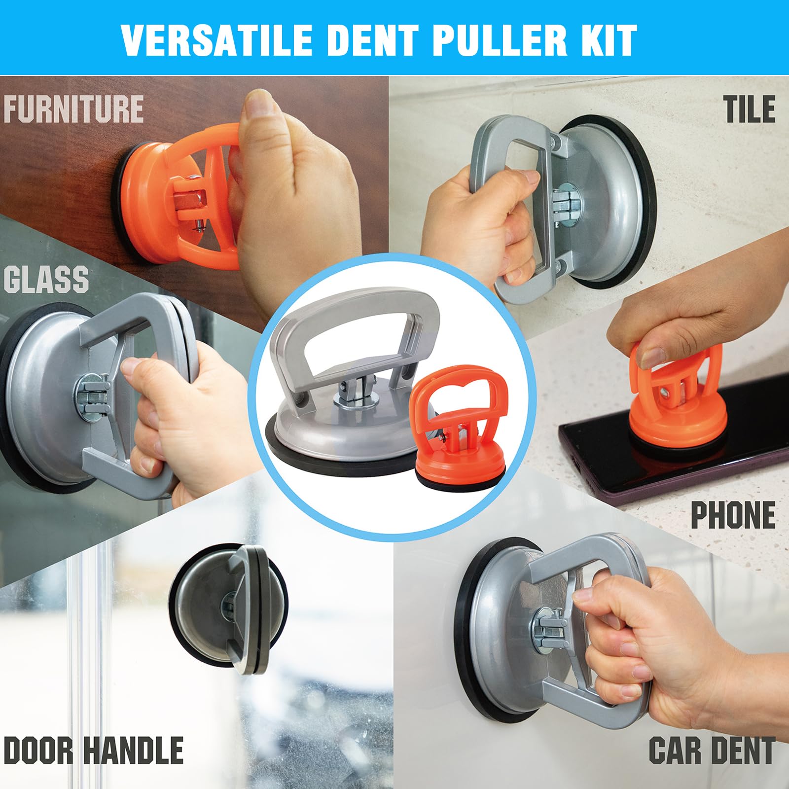 CRAFTZONE metal-core handle provides steady leverage for effective pulls