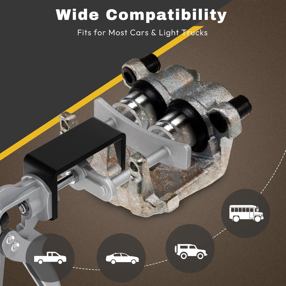 Craimil rotate-pad feature enables caliper fitment across various models.