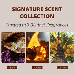 CRATIK cabana wood car freshener evoking tropical vibes and cabin-like aroma.