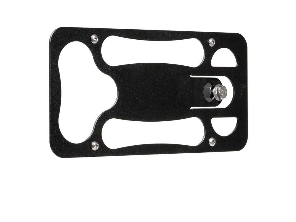 CravenSpeed Platypus front license plate mount on BMW X5 keeps a clean, secure look.