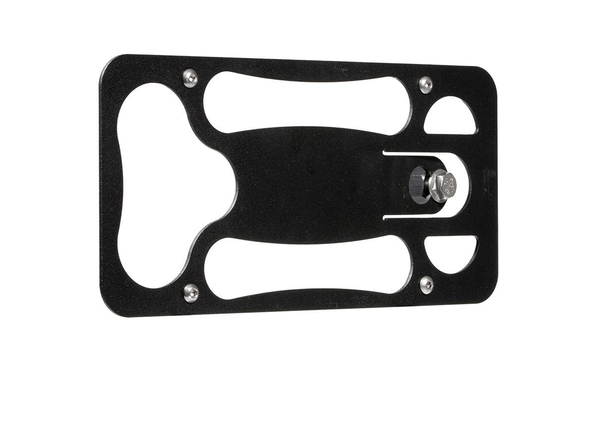 CravenSpeed Platypus front license plate mount on BMW X5 keeps a clean, secure look.