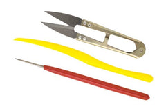 CRB Custom Rod Builder thread tool combo for smooth winding and precise trimming.