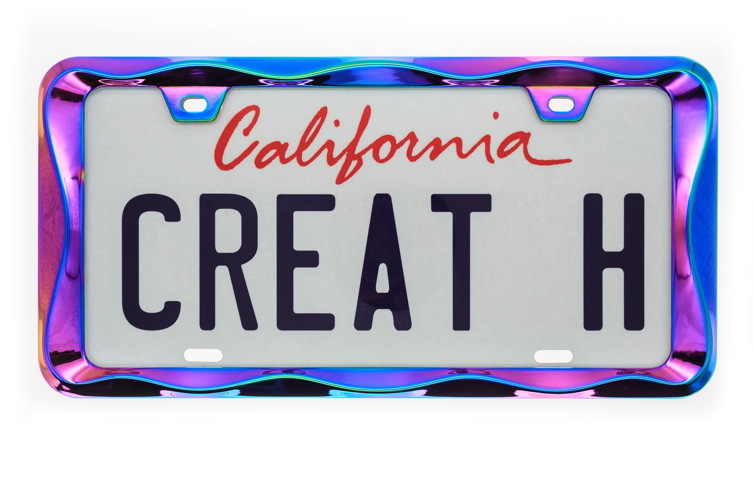 Creathome neo-chrome frame side detail emphasizing durable zinc alloy construction.