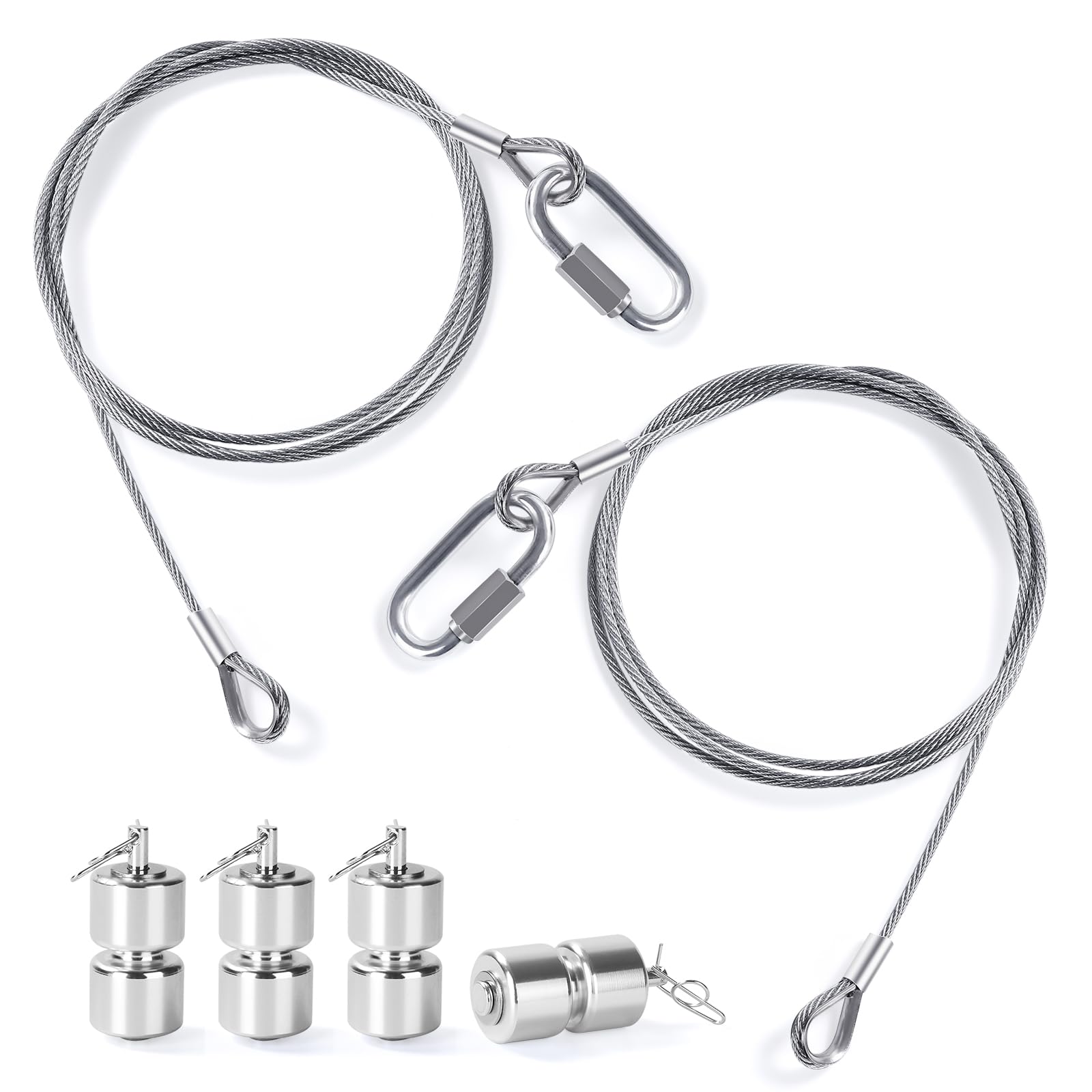 Creative.C 2pcs lift cable kit for Gorilla Lift compatibility improves trailer gate reliability
